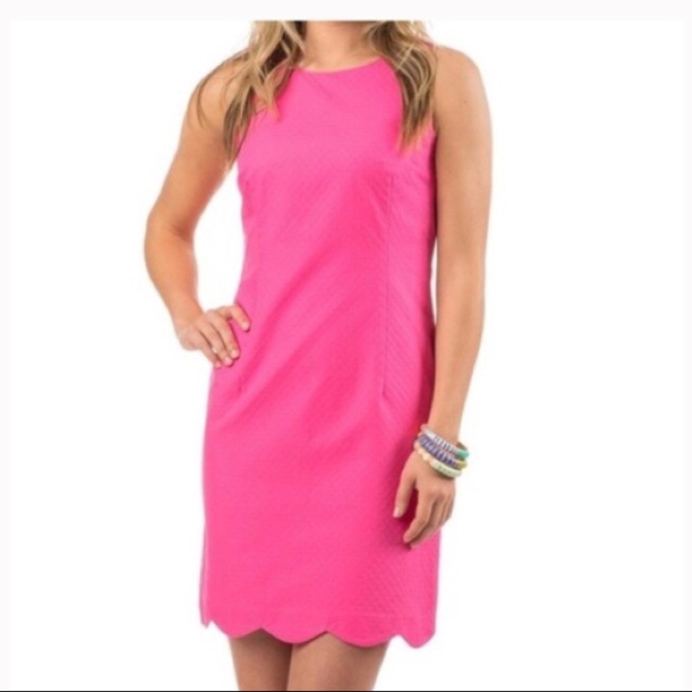 Southern Tide Pink Shift Dress